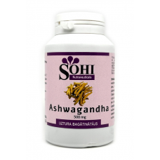 SOHI uztura bagātinātājs Ašvaganda (Ashwagandha) 500mg, 60 kaps.